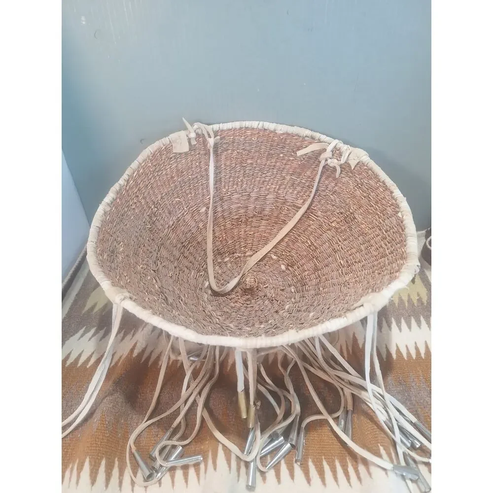 Vintage San Carlos Apache Burden Basket Helen Bonita Heard Museum Provenance